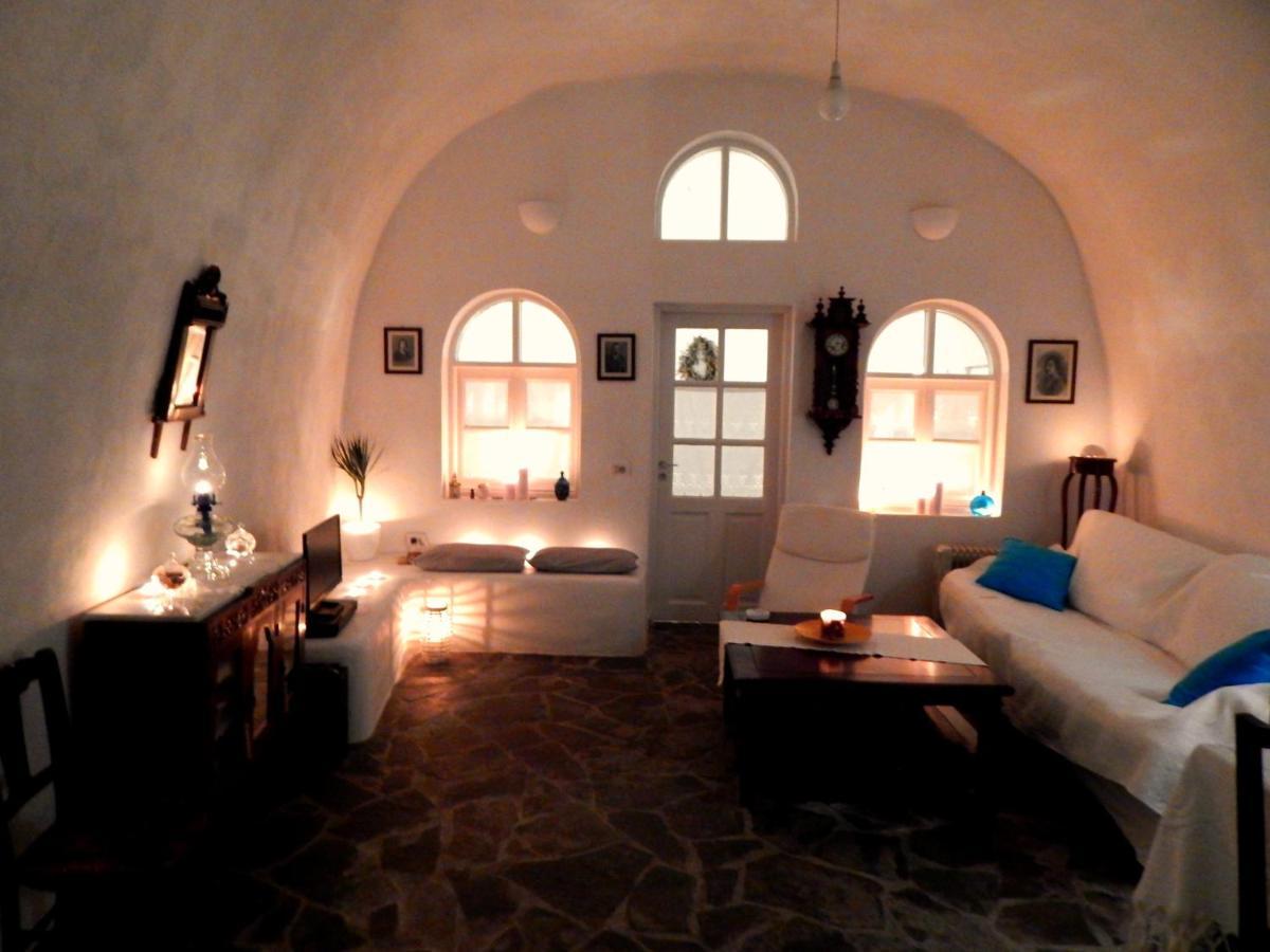 Bioclimatic Cave House Santorini Villa Vóthon Exterior foto